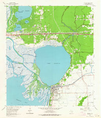 Download a high-resolution, GPS-compatible USGS topo map for Anahuac, TX (1964 edition)