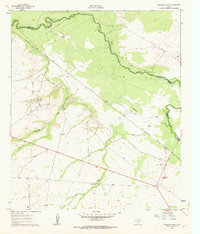 Download a high-resolution, GPS-compatible USGS topo map for Anderson Ranch, TX (1963 edition)