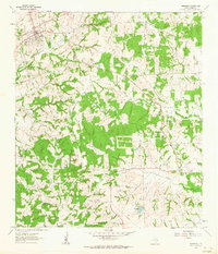 Download a high-resolution, GPS-compatible USGS topo map for Anderson, TX (1964 edition)