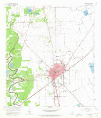 Download a high-resolution, GPS-compatible USGS topo map for Angleton, TX (1975 edition)
