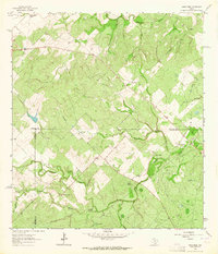 preview thumbnail of historical topo map of Live Oak County, TX in 1963