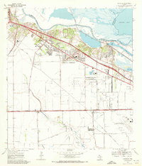 Download a high-resolution, GPS-compatible USGS topo map for Annaville, TX (1972 edition)