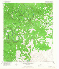 Download a high-resolution, GPS-compatible USGS topo map for Antelope Hills, TX (1967 edition)