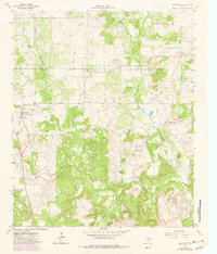 Download a high-resolution, GPS-compatible USGS topo map for Antelope, TX (1982 edition)
