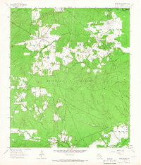 Download a high-resolution, GPS-compatible USGS topo map for Apple Springs, TX (1966 edition)