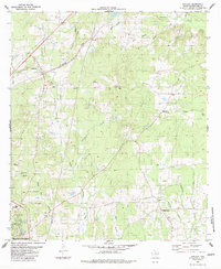 Download a high-resolution, GPS-compatible USGS topo map for Appleby, TX (1983 edition)
