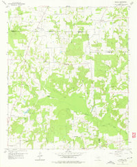 Download a high-resolution, GPS-compatible USGS topo map for Arbala, TX (1976 edition)