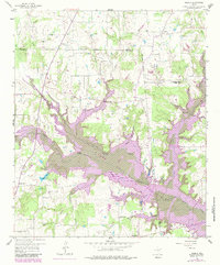 Download a high-resolution, GPS-compatible USGS topo map for Arbala, TX (1984 edition)
