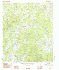 Download a high-resolution, GPS-compatible USGS topo map for Arcadia, TX (1985 edition)