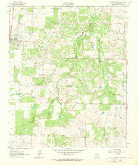 Download a high-resolution, GPS-compatible USGS topo map for Archer City East, TX (1964 edition)