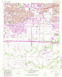 Download a high-resolution, GPS-compatible USGS topo map for Arlington, TX (1982 edition)
