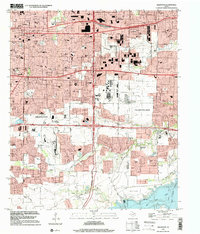 Download a high-resolution, GPS-compatible USGS topo map for Arlington, TX (2002 edition)