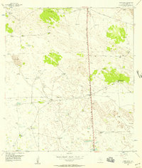 Download a high-resolution, GPS-compatible USGS topo map for Armstrong, TX (1957 edition)