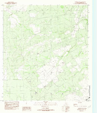 Download a high-resolution, GPS-compatible USGS topo map for Asherton NW, TX (1982 edition)