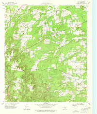 Download a high-resolution, GPS-compatible USGS topo map for Atoy, TX (1976 edition)