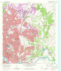 Download a high-resolution, GPS-compatible USGS topo map for Austin East, TX (1981 edition)