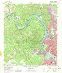Download a high-resolution, GPS-compatible USGS topo map for Austin West, TX (1981 edition)
