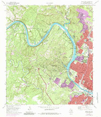 Download a high-resolution, GPS-compatible USGS topo map for Austin West, TX (1985 edition)