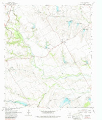 preview thumbnail of historical topo map of Ellis County, TX in 1965