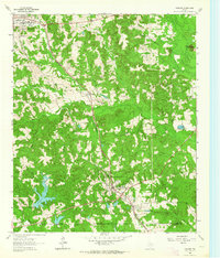 Download a high-resolution, GPS-compatible USGS topo map for Avinger, TX (1964 edition)