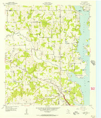 Download a high-resolution, GPS-compatible USGS topo map for Azle, TX (1956 edition)