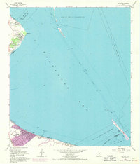 Download a high-resolution, GPS-compatible USGS topo map for Bacliff, TX (1970 edition)