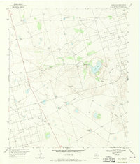 Download a high-resolution, GPS-compatible USGS topo map for Baird Lake, TX (1970 edition)