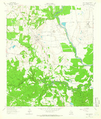 preview thumbnail of historical topo map of Madison County, TX in 1962