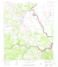 Download a high-resolution, GPS-compatible USGS topo map for Baker Lake, TX (1974 edition)