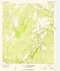 Download a high-resolution, GPS-compatible USGS topo map for Baker Spring, TX (1956 edition)