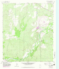 Download a high-resolution, GPS-compatible USGS topo map for Baker Spring, TX (1983 edition)