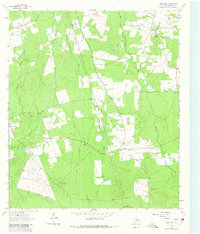 Download a high-resolution, GPS-compatible USGS topo map for Bald Hill, TX (1980 edition)