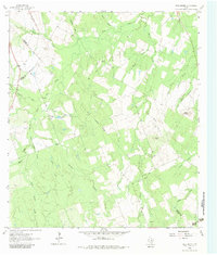Download a high-resolution, GPS-compatible USGS topo map for Bald Mound, TX (1980 edition)