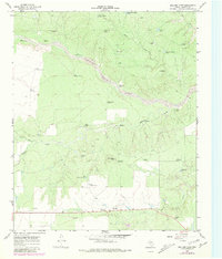 preview thumbnail of historical topo map of Motley County, TX in 1966