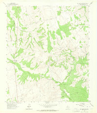 Download a high-resolution, GPS-compatible USGS topo map for Ballinger Ranch, TX (1964 edition)