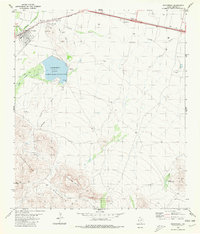 Download a high-resolution, GPS-compatible USGS topo map for Balmorhea, TX (1980 edition)