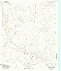 Download a high-resolution, GPS-compatible USGS topo map for Bandera Mesa North, TX (1984 edition)