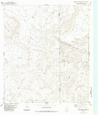 Download a high-resolution, GPS-compatible USGS topo map for Bandera Mesa South, TX (1984 edition)