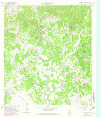 preview thumbnail of historical topo map of Bandera County, TX in 1964