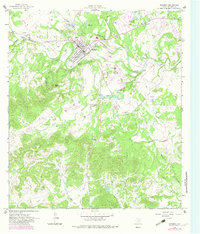 Download a high-resolution, GPS-compatible USGS topo map for Bandera, TX (1983 edition)