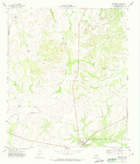 Download a high-resolution, GPS-compatible USGS topo map for Barnhart, TX (1974 edition)