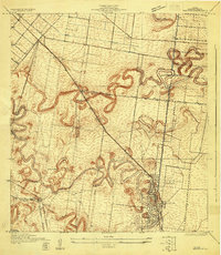1930 Map of Barreda