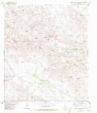 Download a high-resolution, GPS-compatible USGS topo map for Barrilla Mountains West, TX (1981 edition)