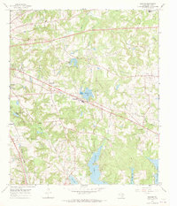 Download a high-resolution, GPS-compatible USGS topo map for Bascom, TX (1969 edition)