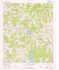 Download a high-resolution, GPS-compatible USGS topo map for Bascom, TX (1976 edition)