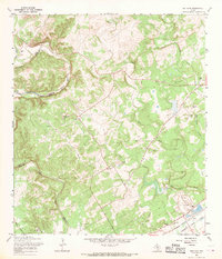 preview thumbnail of historical topo map of Comal County, TX in 1967