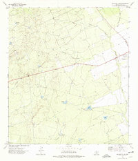 Download a high-resolution, GPS-compatible USGS topo map for Batesville NW, TX (1975 edition)