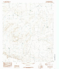 Download a high-resolution, GPS-compatible USGS topo map for Baylor Draw, TX (1985 edition)