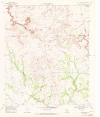 Download a high-resolution, GPS-compatible USGS topo map for Beal Hollow, TX (1971 edition)