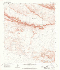Download a high-resolution, GPS-compatible USGS topo map for Bean Hills, TX (1967 edition)